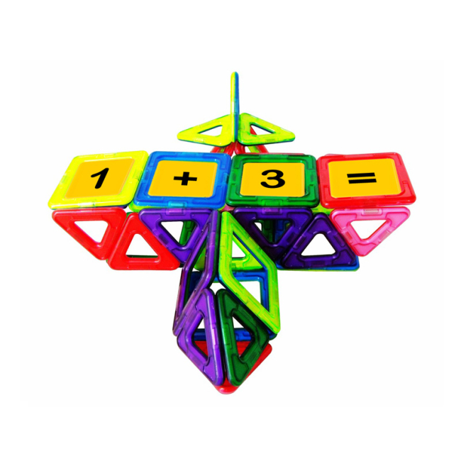 Магнитные конструкторы - Конструктор Magplayer Магнитный набор 45 элементов (MPA-45)#7