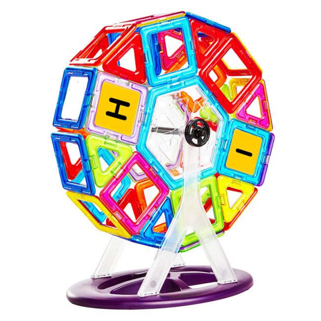 Магнитные конструкторы - Конструктор Magplayer Магнитный набор 98 элементов (MPA-98)#5