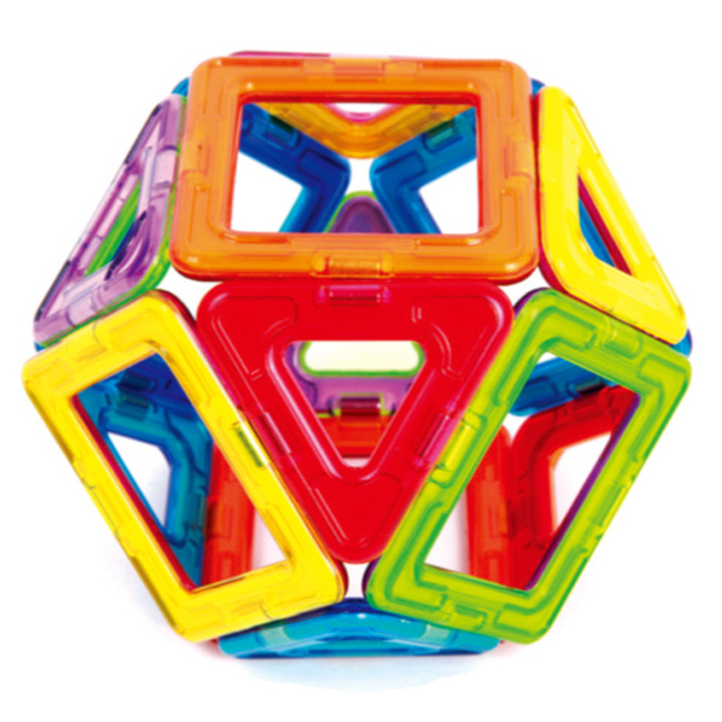 Магнитные конструкторы - Конструктор Magplayer Магнитный набор 14 элементов (MPB-14)#4