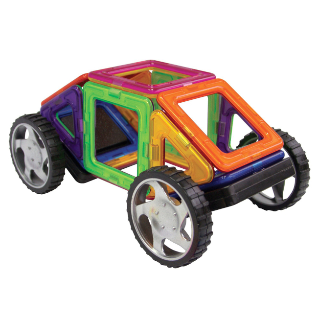 Магнитные конструкторы - Конструктор Magplayer Магнитный набор 118 элементов (MPT-118)#5