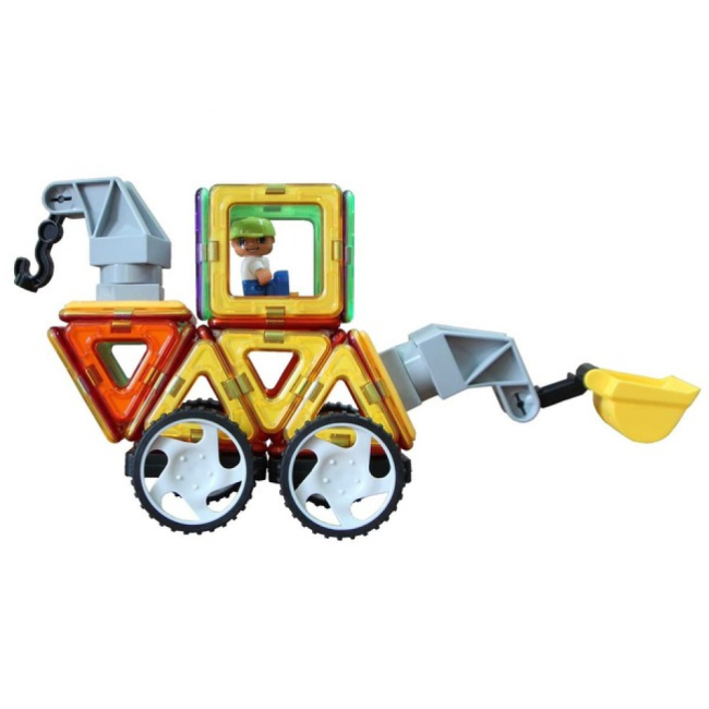 Магнитные конструкторы - Конструктор Magplayer Магнитный набор 64 элементов (MPT-64)#2