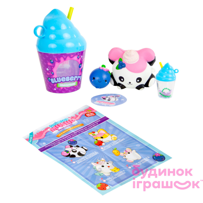 Антистрес іграшки - Набір сквішів Smooshy Mushy Смузі (174933)#3