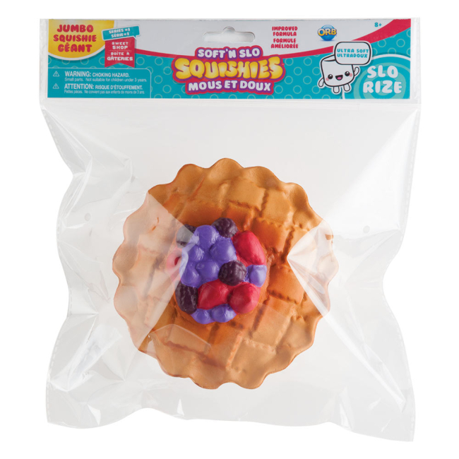 Антистресс игрушки - Игрушка-антистресс Soft’n Slo Squishies Ягодный пирог (51860)#2