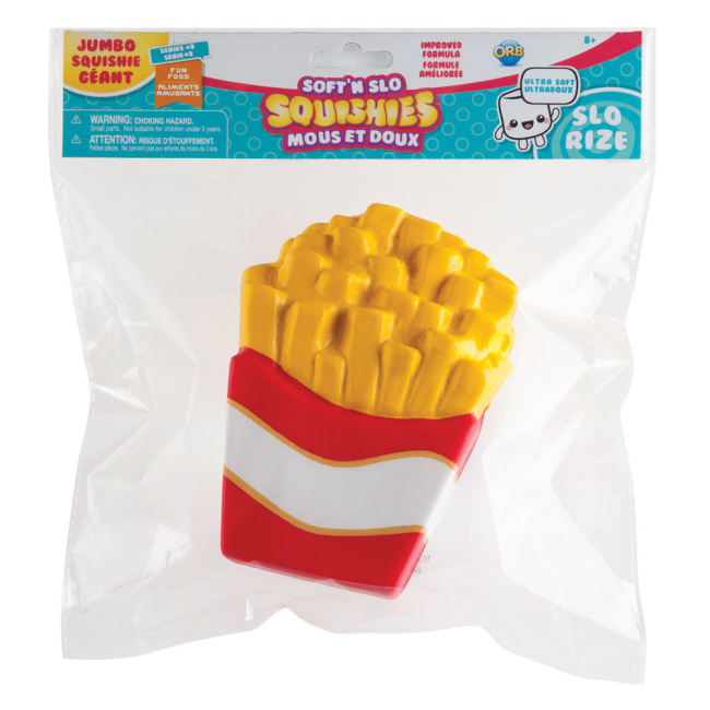 Антистрес іграшки - Іграшка-сквіш Squishies Картопля фрі (51945)#2