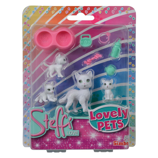 Фігурки тварин - Набір фігурок Steffi & Evi Love Милі тваринки котики (4663104-1)#2
