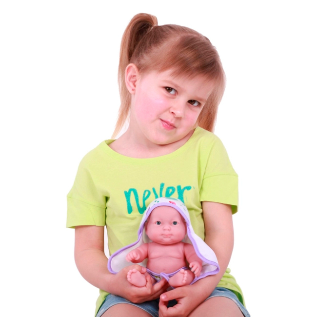 Пупси - Пупс JC Toys Боб з фіолетовим рушничком 20 см (JC16822-4)#3