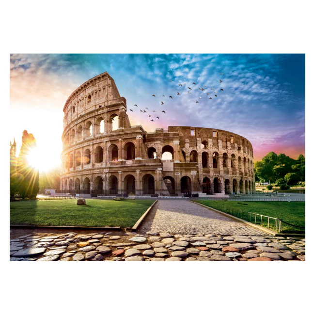 Пазлы - Пазлы Trefl Колизей в лучах солнца 1000 элементов (10468)#2