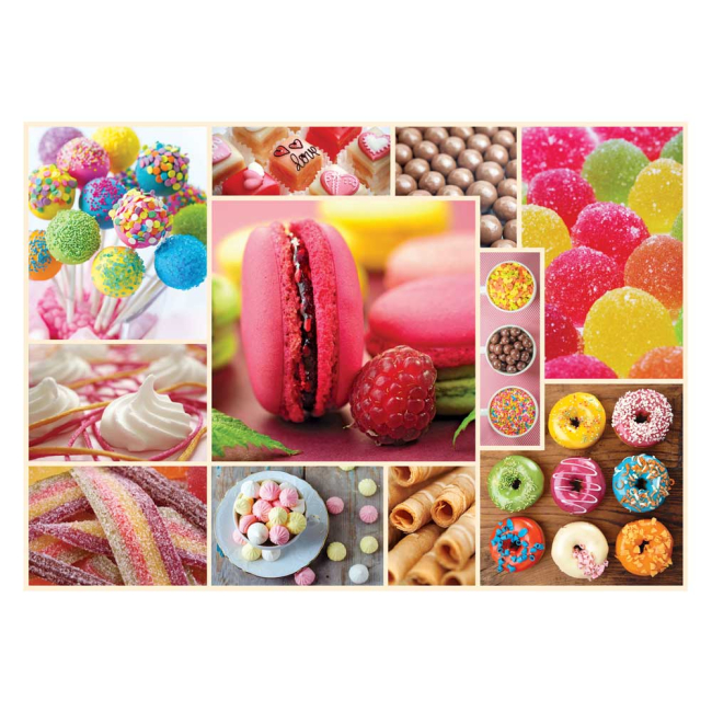 Пазлы - Пазлы Trefl Конфеты 1000 элементов (10469)#2