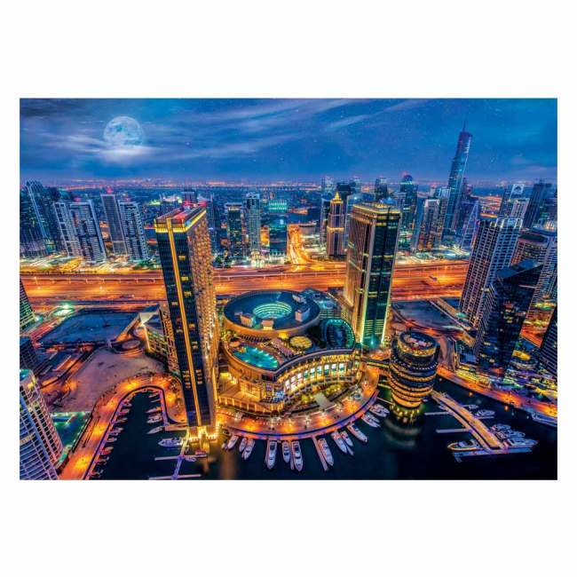 Пазлы - Пазлы Trefl Огни Дубая 2000 элементов (27094)#2