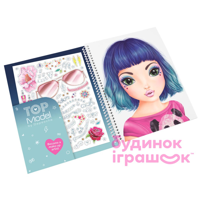Товары для рисования - Раскраска TOP Model Макияж (045419)#2