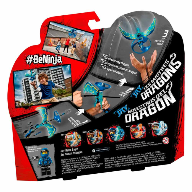 Конструкторы LEGO - Конструктор LEGO Ninjago Джей повелитель дракона (70646)#3