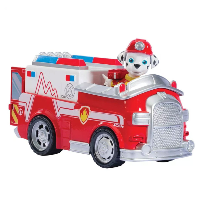 Фигурки персонажей - Машинка с фигуркой Paw Patrol Маршал в спасательном автомобиле (SM16601/4009)#5