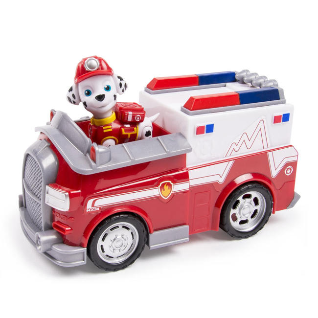 Фигурки персонажей - Машинка с фигуркой Paw Patrol Маршал в спасательном автомобиле (SM16601/4009)#7