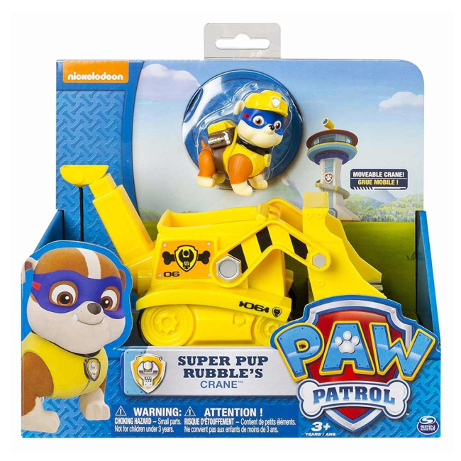 Фигурки персонажей - Игровой набор Paw Patrol Крепыш в спасательном автомобиле (SM16601/0605)#2