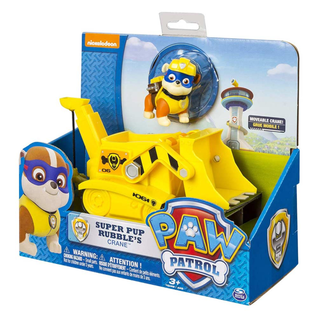 Фигурки персонажей - Игровой набор Paw Patrol Крепыш в спасательном автомобиле (SM16601/0605)#3