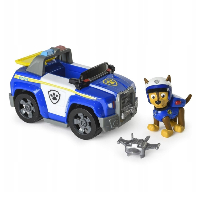 Фигурки персонажей - Машинка с фигуркой Paw Patrol Гонщик в спасательном автомобиле (SM16601/0617)#3