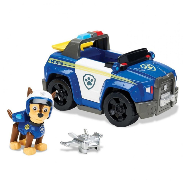 Фигурки персонажей - Машинка с фигуркой Paw Patrol Гонщик в спасательном автомобиле (SM16601/0617)#5