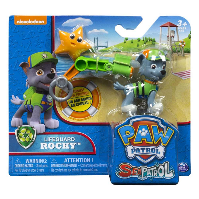 Фигурки персонажей - Набор игрушек Paw Patrol Морской Патруль Рокки (SM16655/0280)#2