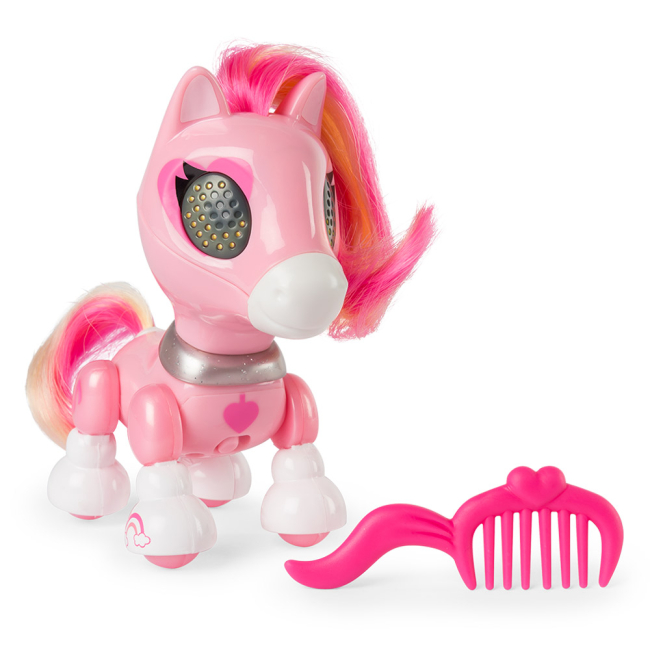 Фігурки тварин - Інтерактивна іграшка Zoomer Zupps Поні Цукрик (SM14425/1466)#3