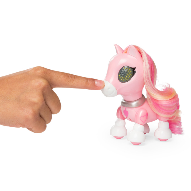 Фігурки тварин - Інтерактивна іграшка Zoomer Zupps Поні Цукрик (SM14425/1466)#4