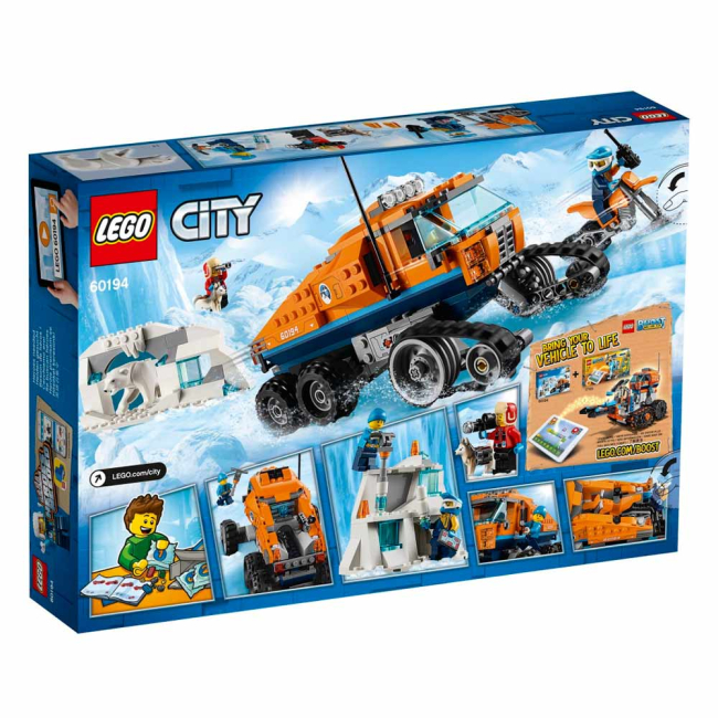 Конструкторы LEGO - Конструктор LEGO City Arctic Expedition Разведывательный грузовик (60194)#3