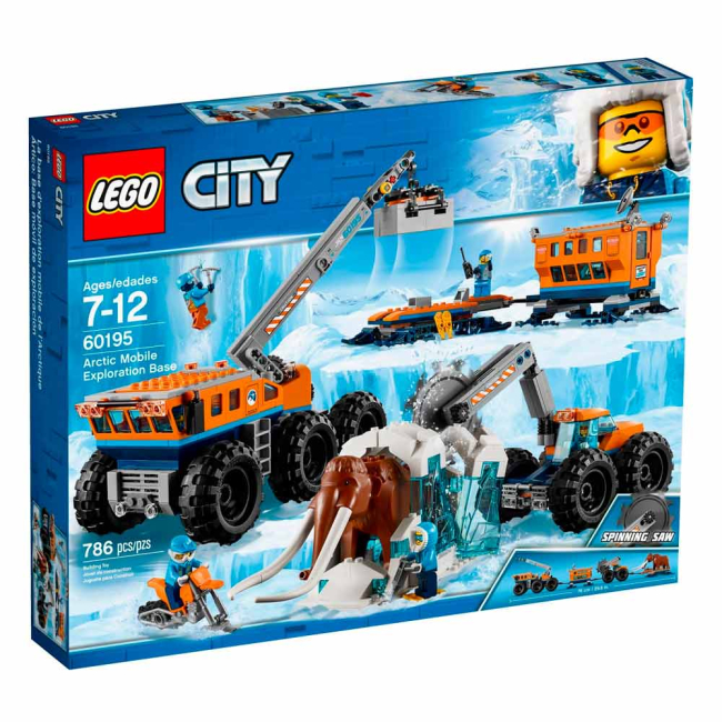 Конструкторы LEGO - Конструктор LEGO City Arctic Expedition Передвижная научно-исследовательская станция (60195)#2