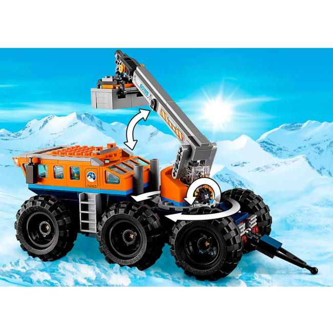 Конструкторы LEGO - Конструктор LEGO City Arctic Expedition Передвижная научно-исследовательская станция (60195)#5