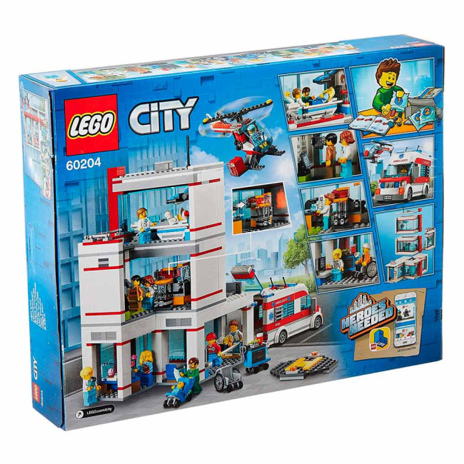 Конструкторы LEGO - Конструктор LEGO City Городская больница (60204)#3