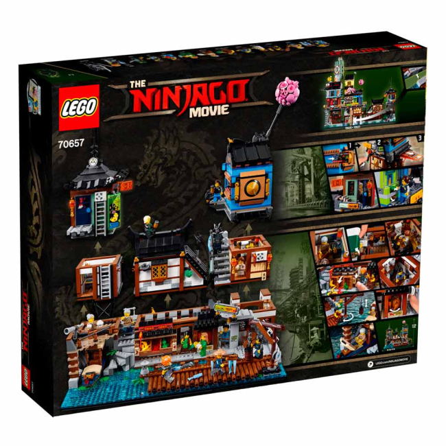 Конструкторы LEGO - Конструктор LEGO Ninjago Доки Ниндзяго сити (70657)#3