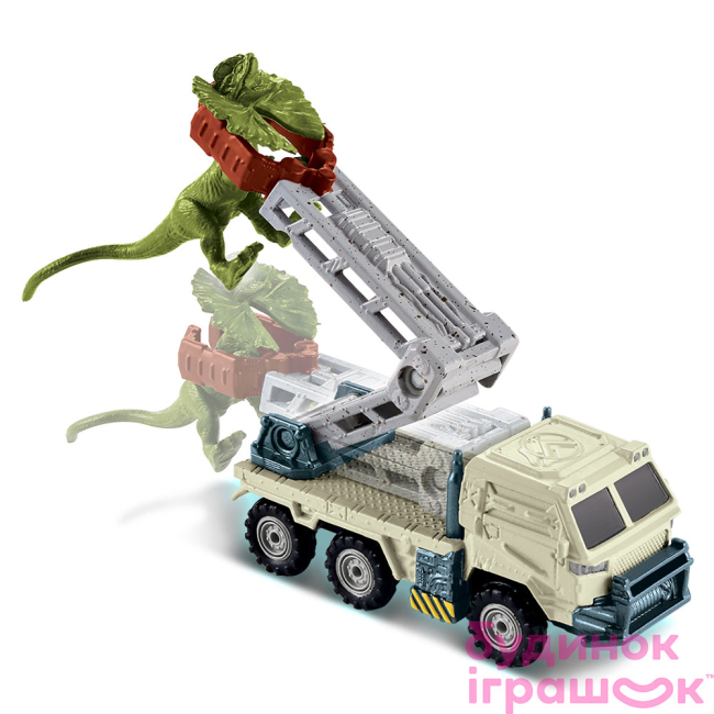 Фигурки животных - Набор игрушек Jurassic World 2 Транспортер с дилофозавром (FMY31/FMY40)#4