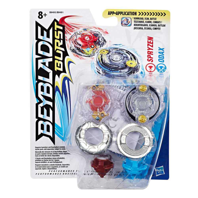 Волчки и боевые арены - Набор 2 в 1 Beyblade Спрайзен и Одакс (B9491/B9493)#3