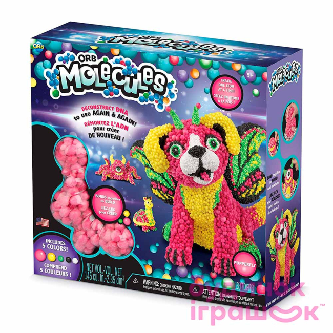 Наборы для творчества - Набор для создания игрушки ORB Molecules Папперфлай (78973)#4