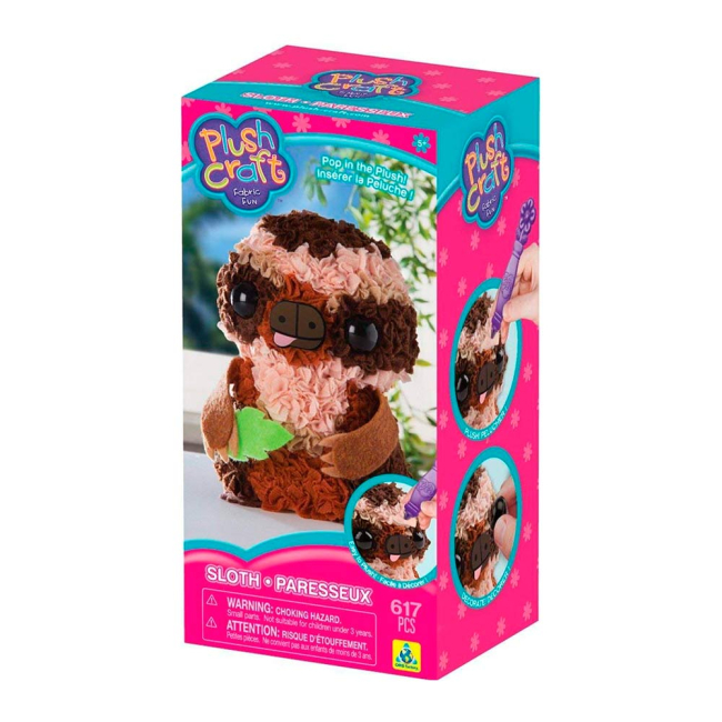 Наборы для творчества - Набор для создания игрушки Plush craft Ленивец (76405)#2