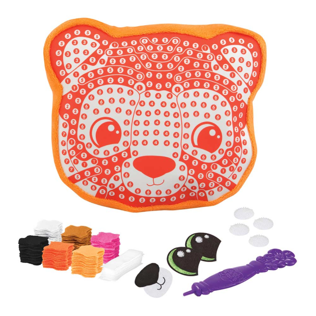 Набори для творчості - Набір для створення подушки Plush craft Тигрик (77228)#2