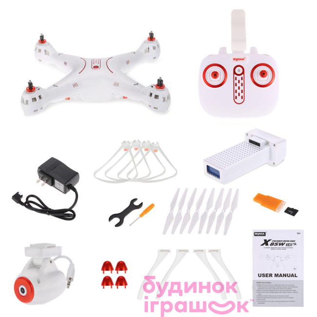 Радиоуправляемые модели - Квадрокоптер SYMA X8SW-D (X8SW-D)#5