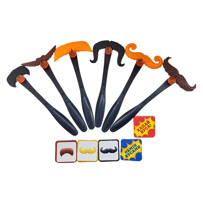 Настільні ігри - Настільна гра Kingso Toys Хапай вуса (JT007-46)#2