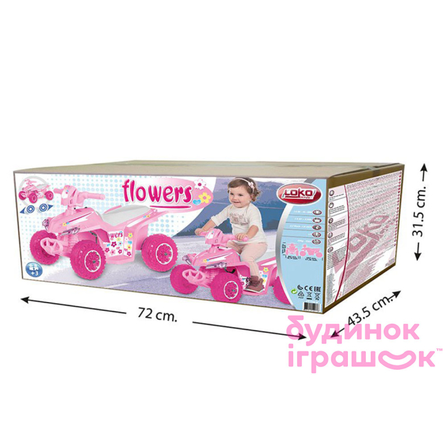 Электромобили - Квадроцикл LOKO TOYS детский (CT-726-G)#2