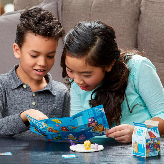 Фигурки персонажей - Фигурка-сюрприз Lost Kitties Котёнок в молоке (E4459)#6