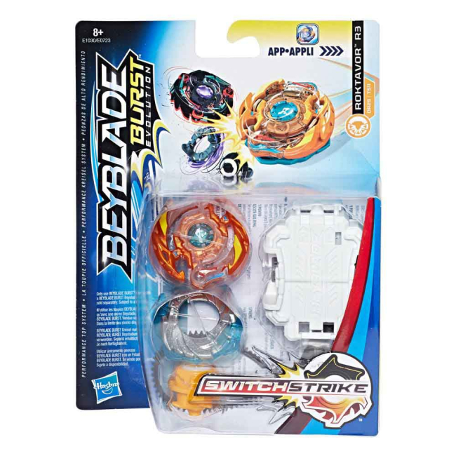 Дзиги та бойові арени - Roktavor R3 Роктавор R3 Beyblade Бейблейд SwitchStrike Набір (E0723/E1030)#2