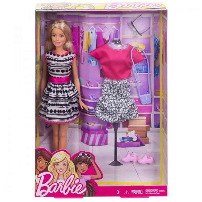 Ляльки - Набір Barbie Стиль і Краса Блондинка (FFF58/FFF59)#2