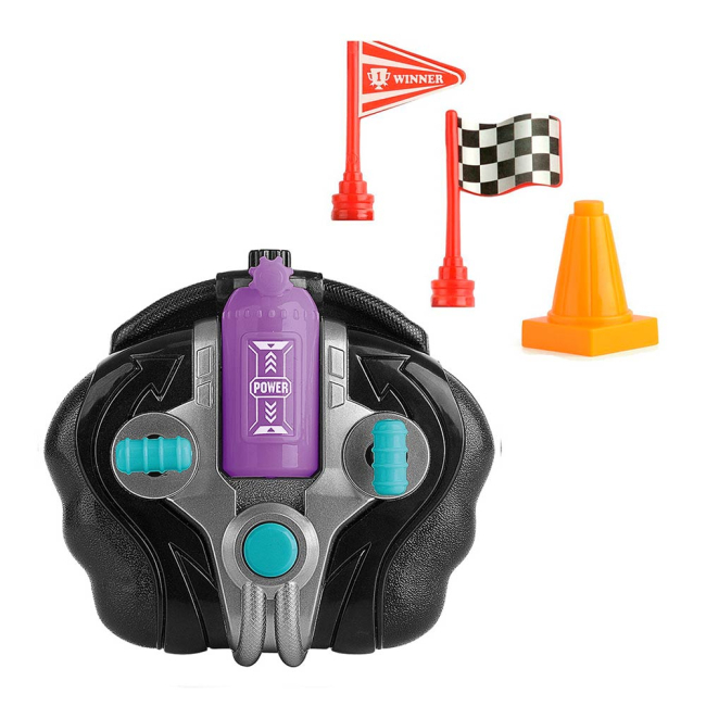 Радіокеровані моделі - Машинка Monster Smash-Ups Crash car Чорна вдова на радіокеруванні (TY5873D-1)#4