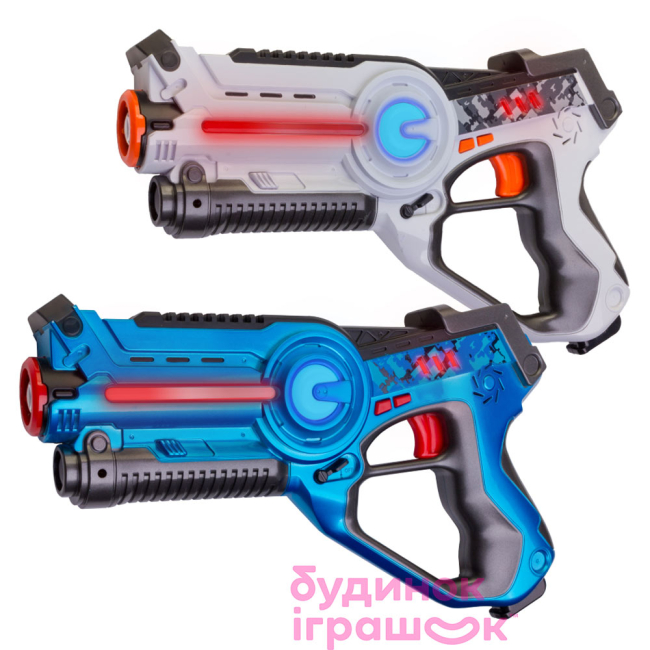 Лазерное оружие - Набор для лазертага UFT синий/белый (ftlasertaggunbw) (uftlasertaggunbw)#6