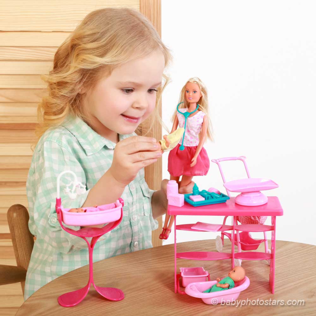 Ляльки - Ляльковий набір Steffi & Evi Love Штеффі Чудове піклування (5733212)#2