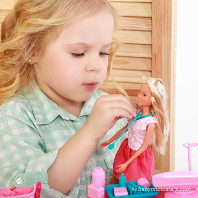 Ляльки - Ляльковий набір Steffi & Evi Love Штеффі Чудове піклування (5733212)#3