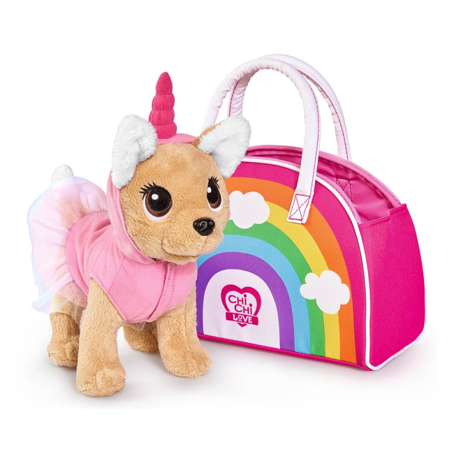 М'які тварини - М'яка іграшка Chi Chi Love Чихуахуа Фешн Єдиноріг у сукні (5893246)#2