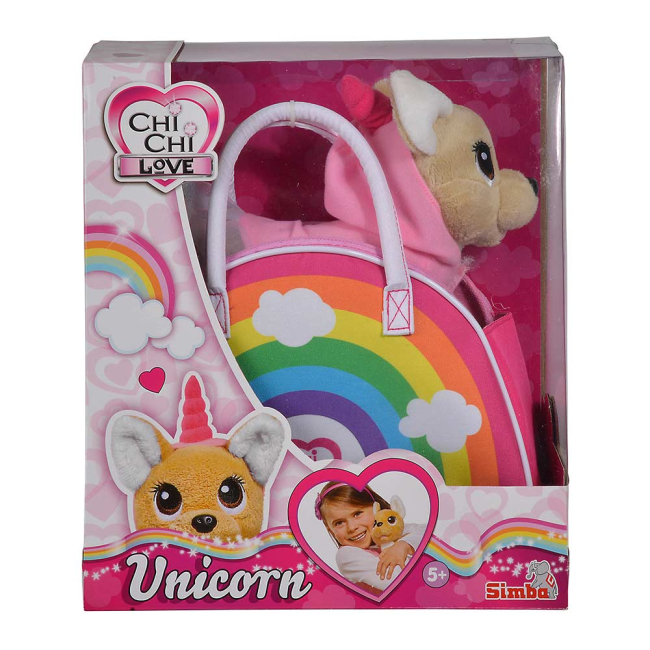 М'які тварини - М'яка іграшка Chi Chi Love Чихуахуа Фешн Єдиноріг у сукні (5893246)#3