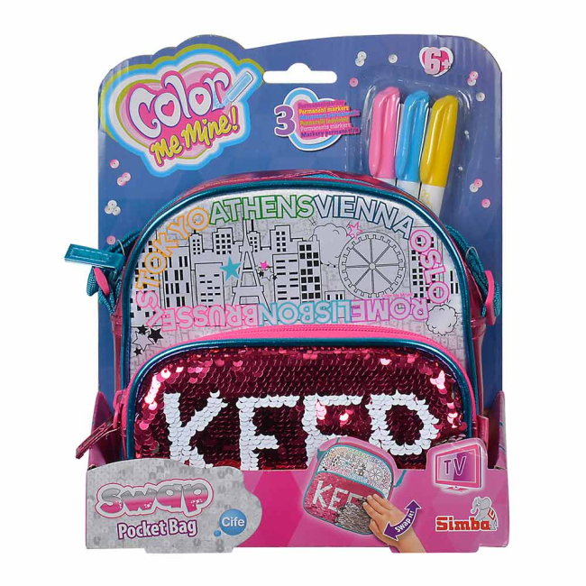 Набори для творчості - Сумочка Color me mine Keep із трьома маркерами (6374264)#2