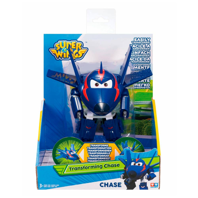 Фигурки персонажей - Игрушка-трансформер Super Wings Агент Чейз (EU720223)#2