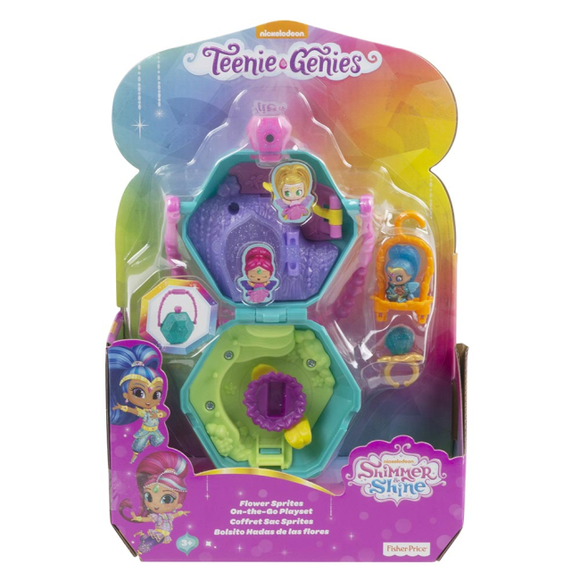 Ляльки - Ігровий набір SHIMMER&SHINE Кришталик-будиночок зелений кришталик (FHN35/FHN39)#3