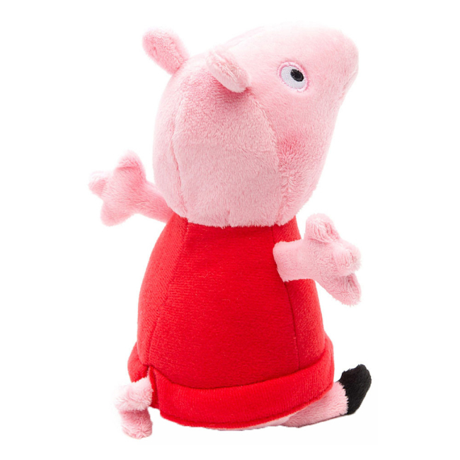 Персонажи мультфильмов - Мягкая игрушка Peppa Pig Пеппа с наклееным виноградом 20 см (29621)#3